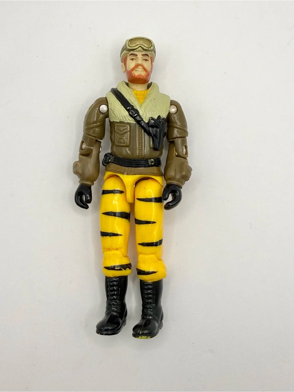 Vintage 1988 G.I. Joe Tiger Force Frostbite V2 Action Figures Loose Incomplete